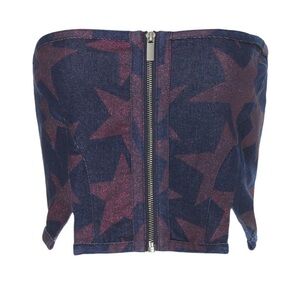 AFRM Braxton Cropped Bustier